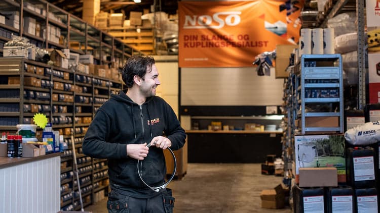 Slangeverkstedet hos Noso